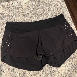 Lululemon speed shorts